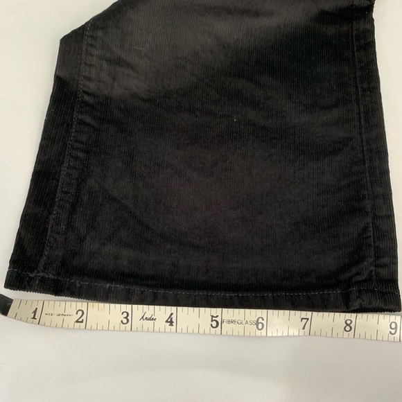 7 FOR ALL MANKIND BLACK CORDUROY JEANS FLYNT 26 - Picture 7 of 9